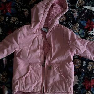 Carhartt Pink Kids Puffer Jacket
